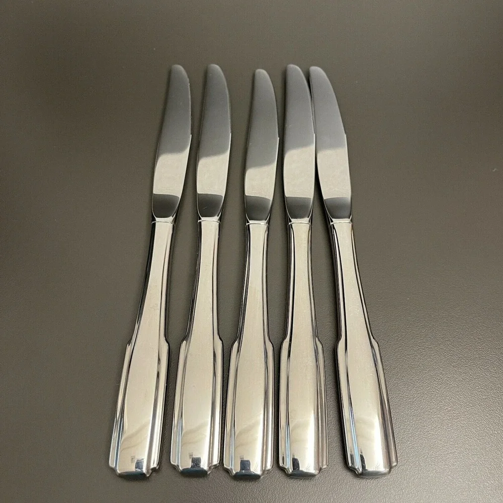 Oneida Fremont USA Stainless Steel Knives Lot‎ of 5